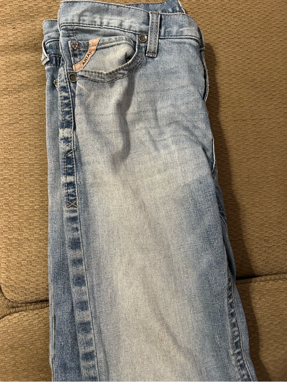 Ariat M7 Light Blue Slim fit Straight Leg Men's Jeans